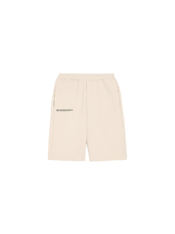 Womens 365 Midweight Long Shorts—sand