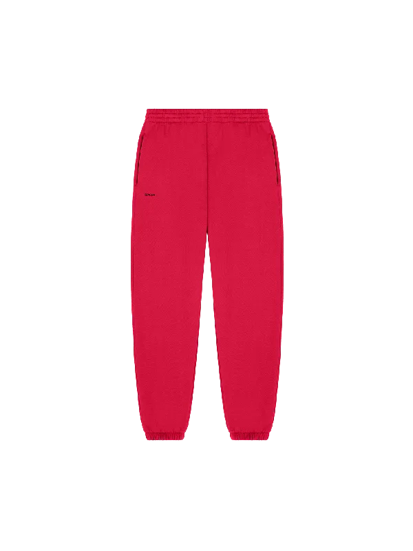 Womens 365 Midweight Track Pants—Goji berry red