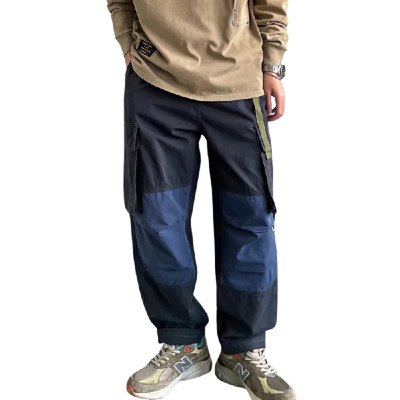 American High Street Color Block Cargo Pants