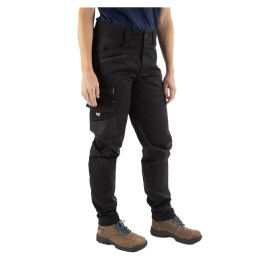 CAT Women's Elite Operator Stretch Twill Cargo Work Pant