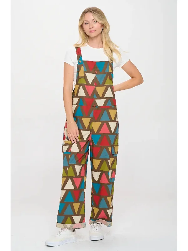 Colourful Triangle Overalls