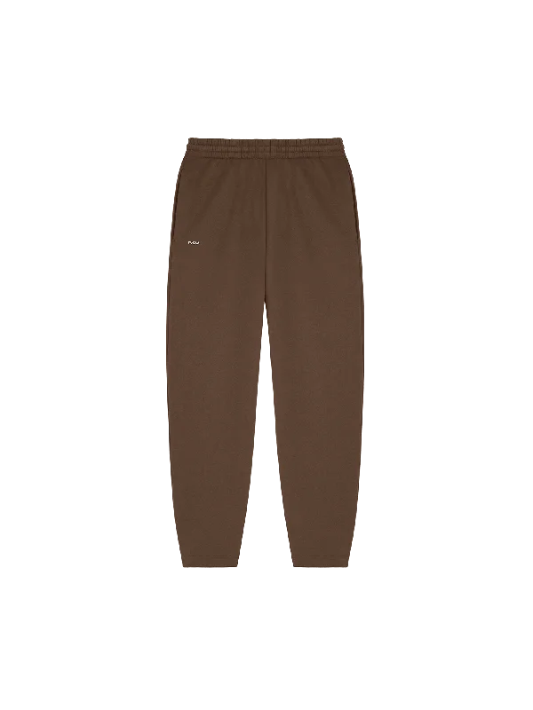 Womens DNA Barrel-Leg Track Pants—cacoa brown