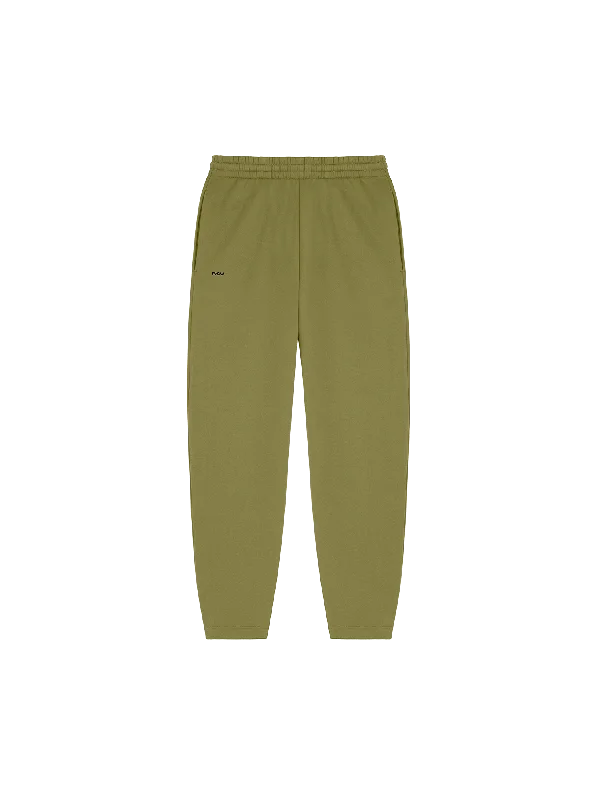 Womens DNA Barrel-Leg Track Pants—highland green