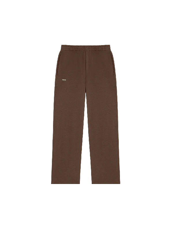 Womens DNA Straight Leg Track Pants—cacoa brown