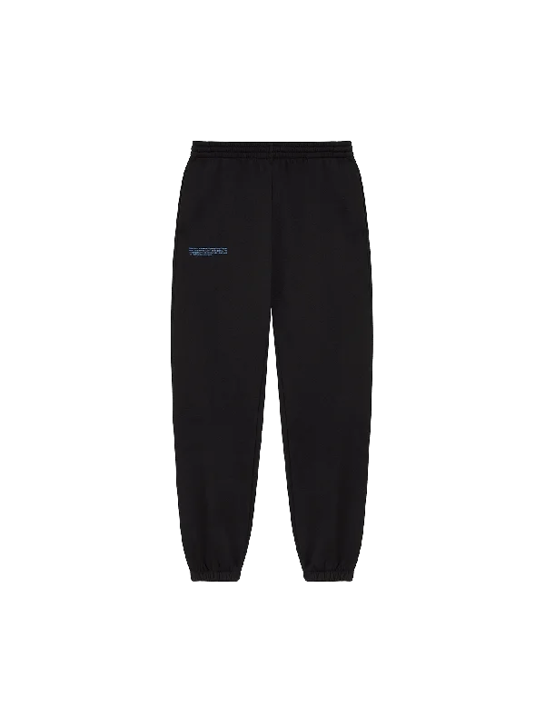 Womens In Conversion Cotton Track Pants—black