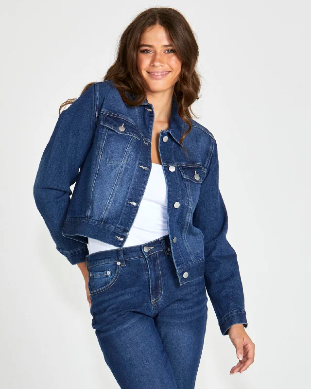 Sass Darcy Denim Jacket 78 Wash