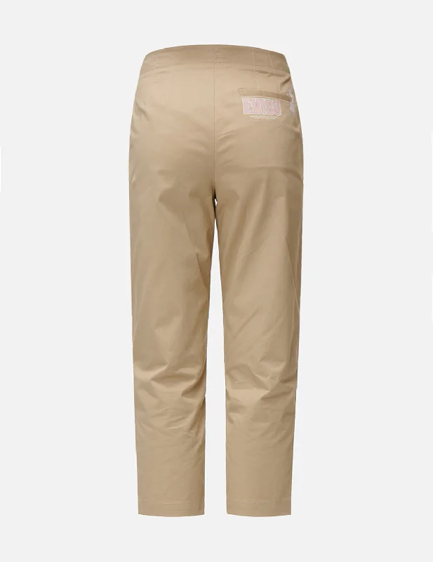 Seagull and Logo Taper Pants