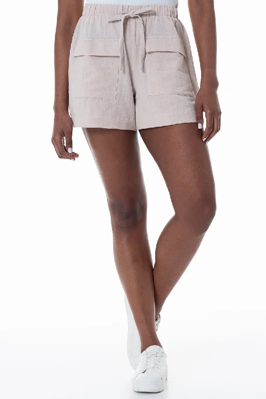 Shorts With Cargo Pocket _ 151993 _ Natural