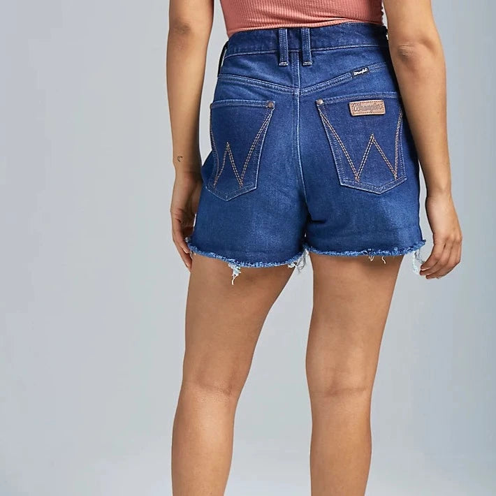 Wrangler Retro Women's Bailey High Rise Short in Tessa