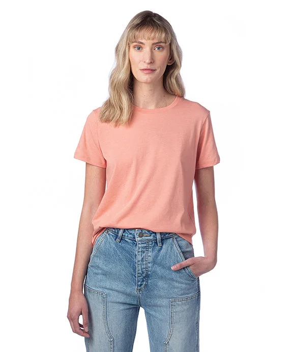 1172CV - Alternative Ladies Her Go-To CVC T-Shirt | Heather Sunset Coral