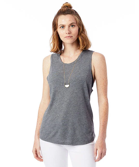 3095B2 - Alternative Ladies Slinky-Jersey Muscle Tank Top | Ash Heather