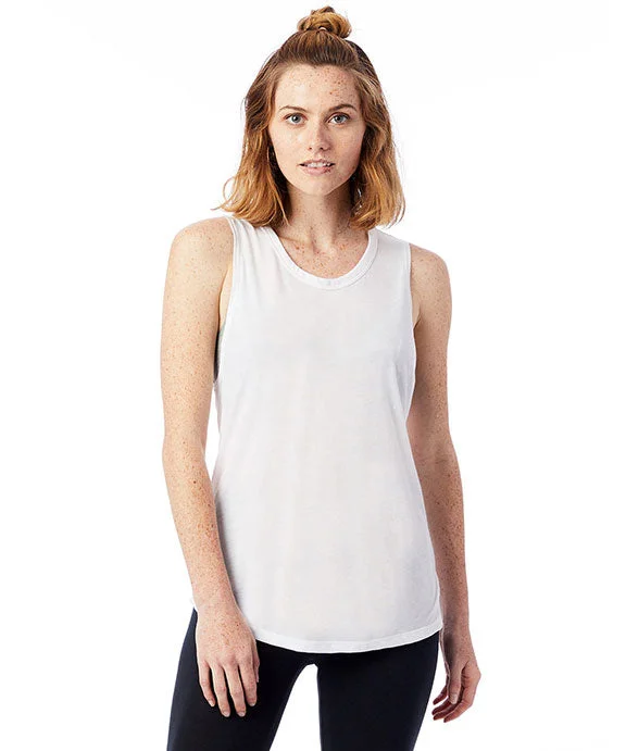 3095B2 - Alternative Ladies Slinky-Jersey Muscle Tank Top | White