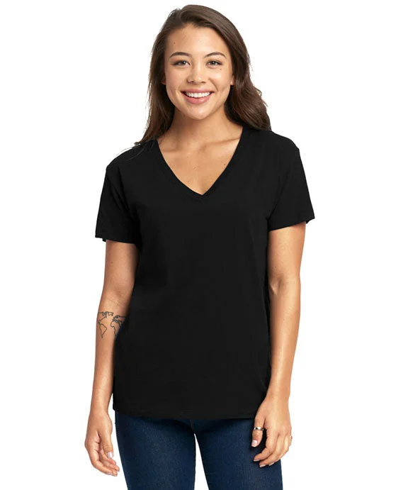 3940 - Next Level Ladies Relaxed Fit V-Neck T-Shirt