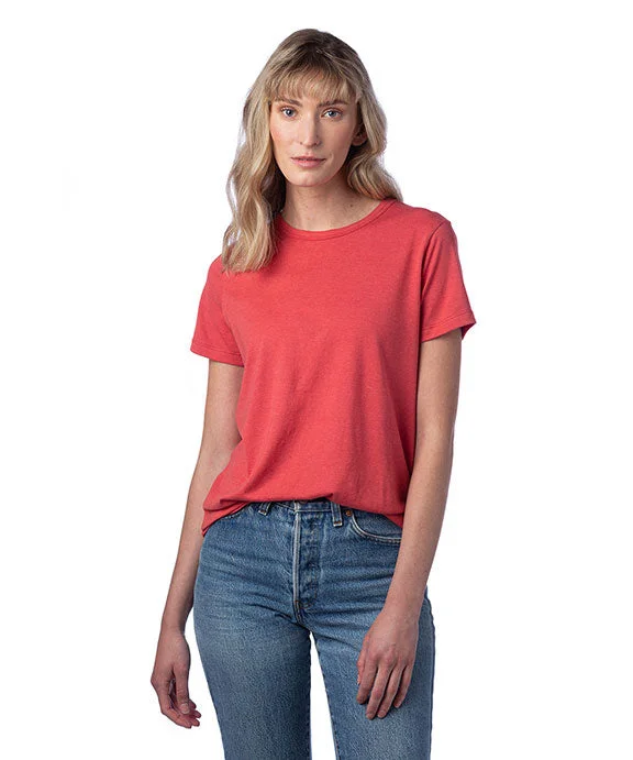 4450HM - Alternative Ladies Modal Tri-Blend T-Shirt | Faded Red