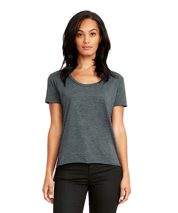 5030 - Next Level Ladies Festival Scoop Neck T-Shirt | Antique Denim