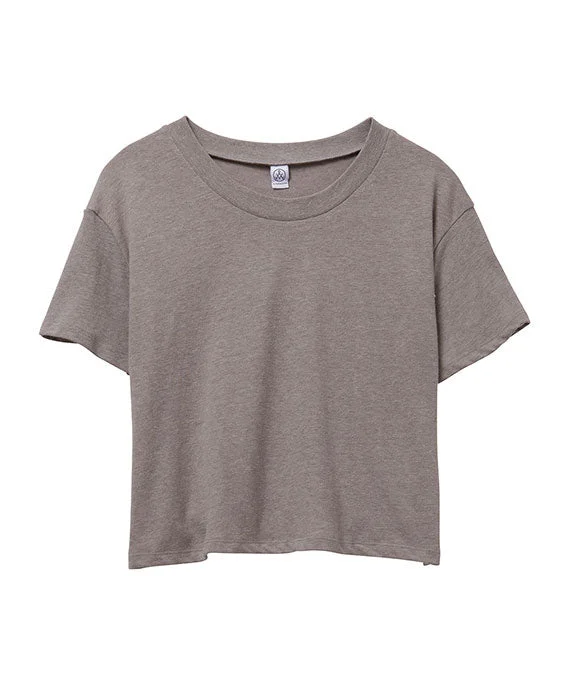 5114BP - Alternative Ladies Headliner Cropped T-Shirt | Smoke Grey