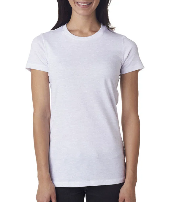 6004 - Bella + Canvas Ladies The Favorite T-Shirt | Solid White Blend