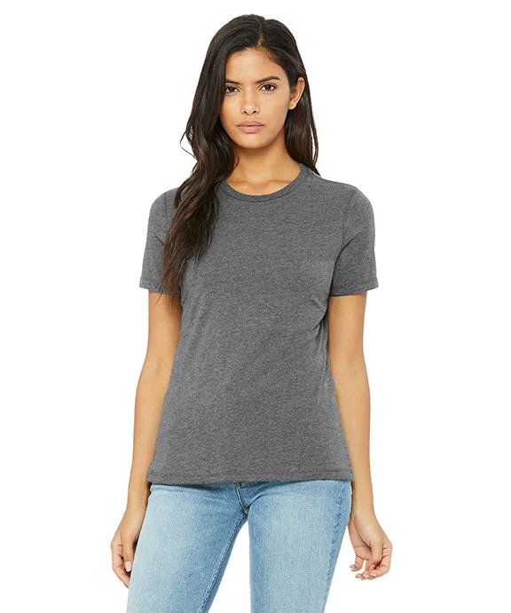 6400CVC - Bella + Canvas Ladies Relaxed Heather CVC Short-Sleeve T-Shirt | Deep Heather