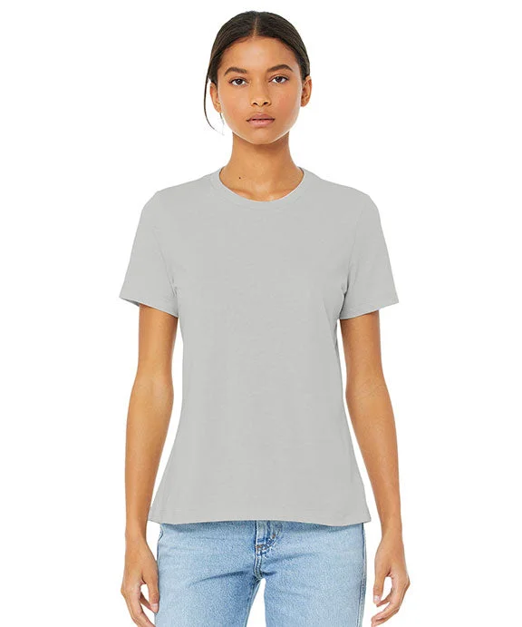 6400CVC - Bella + Canvas Ladies Relaxed Heather CVC Short-Sleeve T-Shirt | Heather Silver