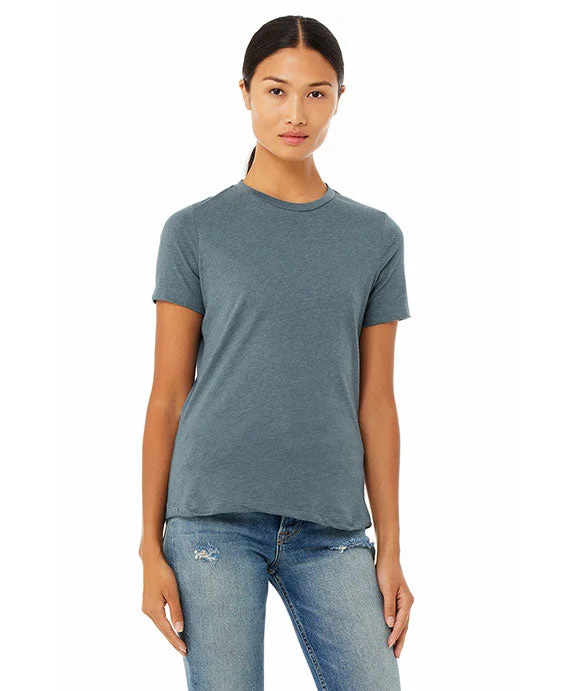 6400CVC - Bella + Canvas Ladies Relaxed Heather CVC Short-Sleeve T-Shirt | Heather Slate