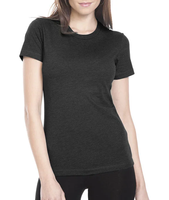 6610 - Next Level Ladies CVC Crew Neck T-Shirt | Black