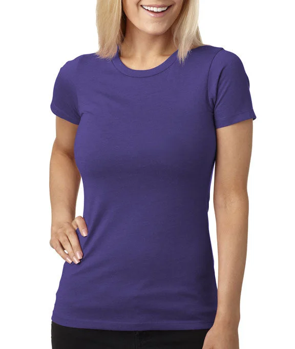 6610 - Next Level Ladies CVC Crew Neck T-Shirt | Purple Rush