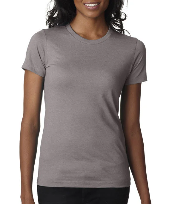 6610 - Next Level Ladies CVC Crew Neck T-Shirt | Stone Grey