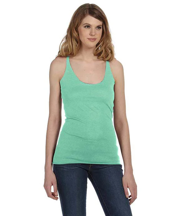 8430 - Bella + Canvas Ladies Triblend Racerback Tank Top | Green Triblend