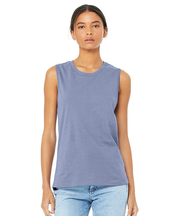 B6003 - Bella + Canvas Ladies Jersey Muscle Tank Top | Lavender Blue