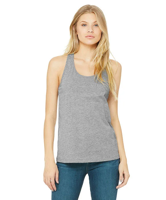 B6008 - Bella + Canvas Ladies Jersey Racerback Tank Top | Athletic Heather