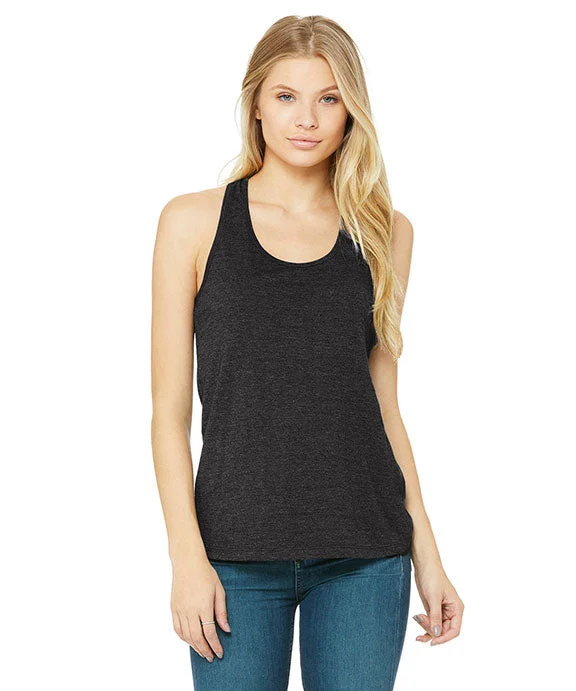 B6008 - Bella + Canvas Ladies Jersey Racerback Tank Top | Dark Grey Heather