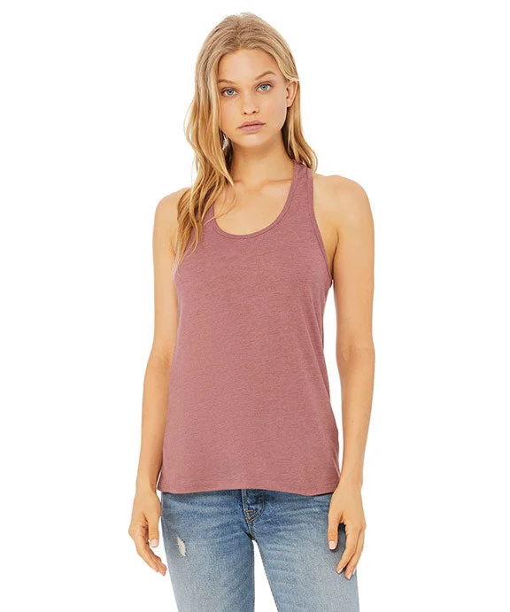 B6008 - Bella + Canvas Ladies Jersey Racerback Tank Top | Heather Mauve