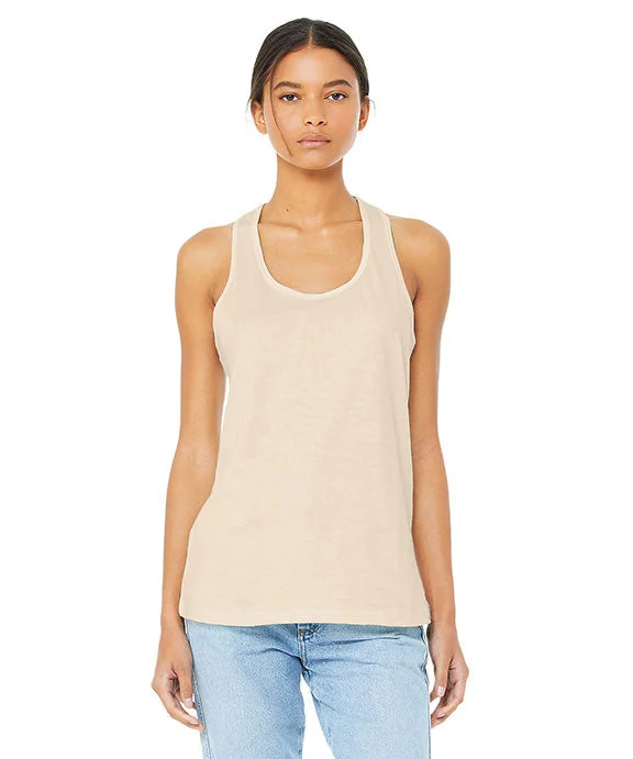 B6008 - Bella + Canvas Ladies Jersey Racerback Tank Top | Natural