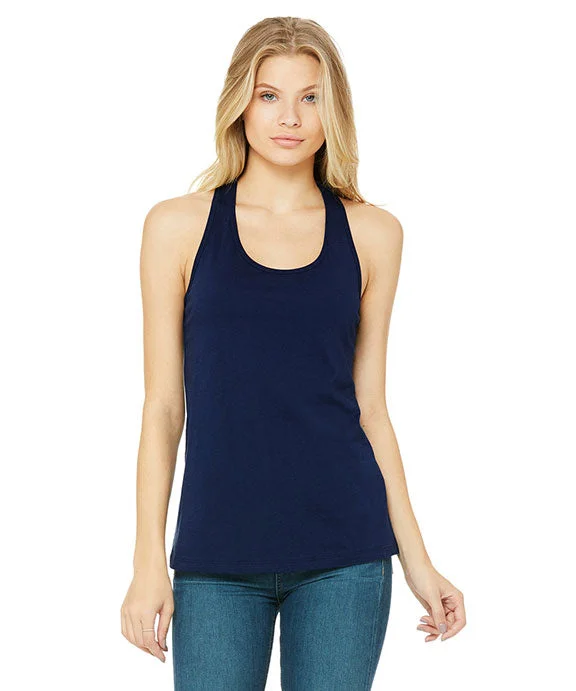 B6008 - Bella + Canvas Ladies Jersey Racerback Tank Top | Navy