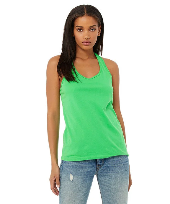 B6008 - Bella + Canvas Ladies Jersey Racerback Tank Top | Synthetic Green