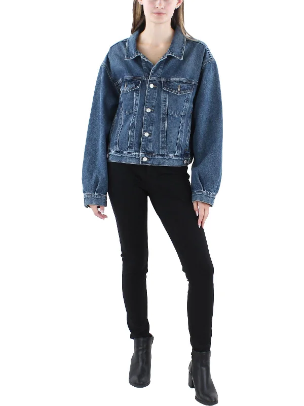 Charli Womens Organic Cotton Denim Denim Jacket