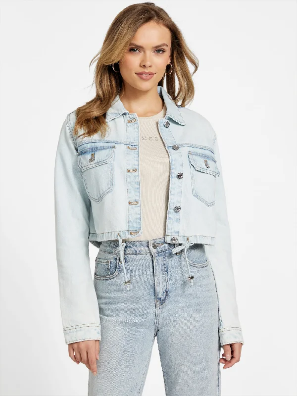 Lyra Cropped Denim Jacket