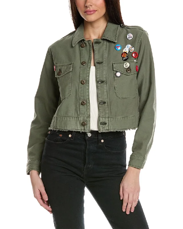 MOTHER Denim The Cropped Veteran Jacket