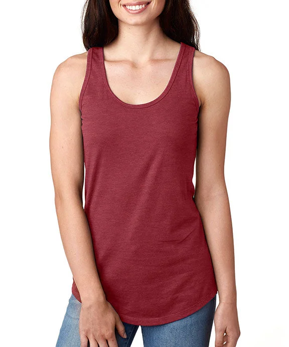 N1533 - Next Level Ladies Ideal Racerback Tank Top | Cardinal