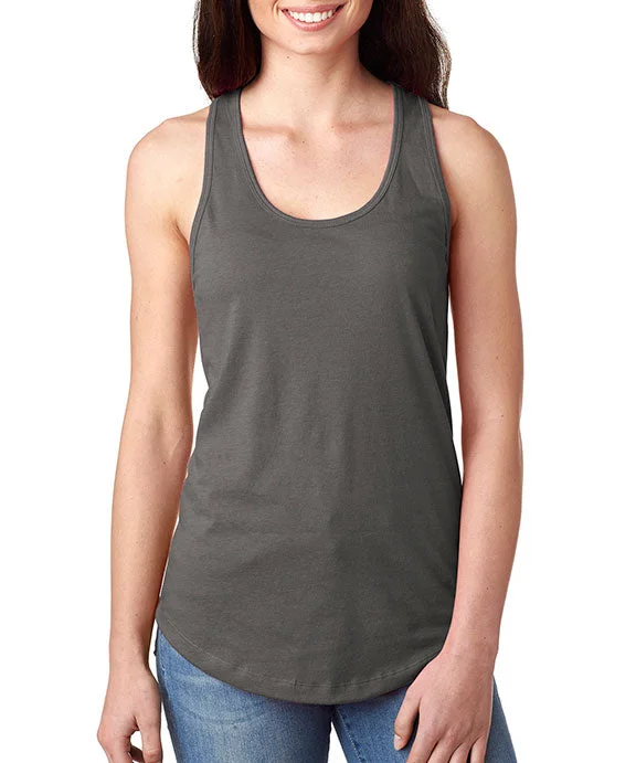 N1533 - Next Level Ladies Ideal Racerback Tank Top | Dark Gray