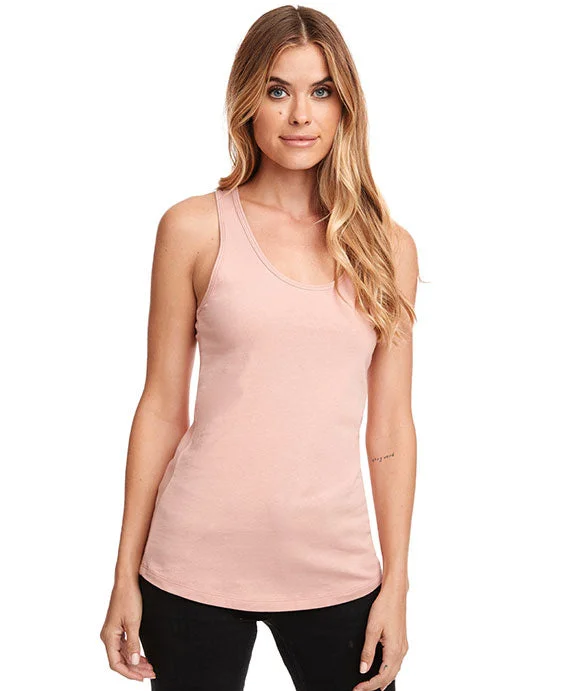 N1533 - Next Level Ladies Ideal Racerback Tank Top | Desert Pink