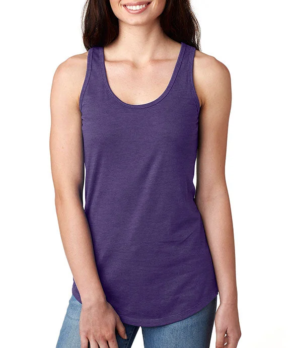 N1533 - Next Level Ladies Ideal Racerback Tank Top | Purple Rush