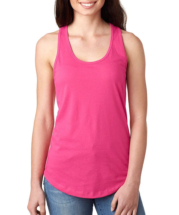 N1533 - Next Level Ladies Ideal Racerback Tank Top | Raspberry