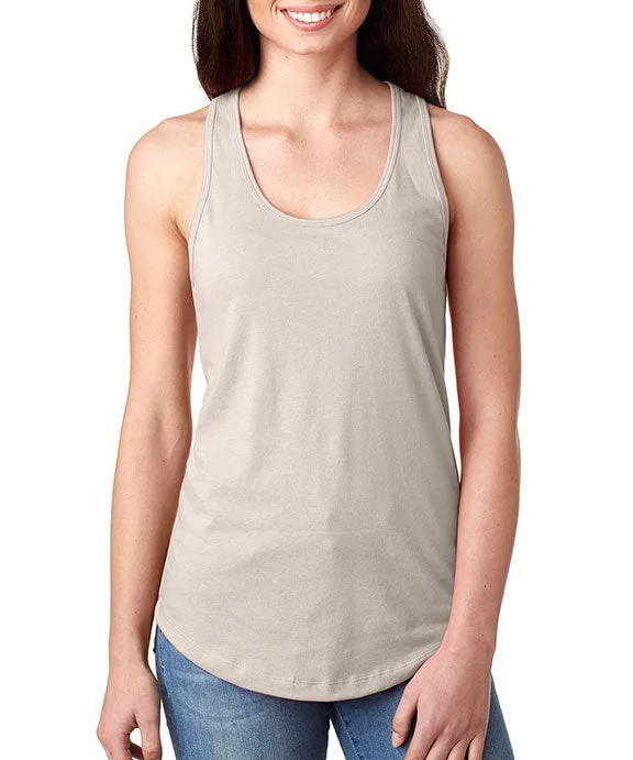 N1533 - Next Level Ladies Ideal Racerback Tank Top | Silver