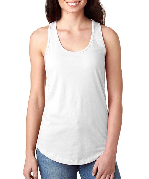 N1533 - Next Level Ladies Ideal Racerback Tank Top | White