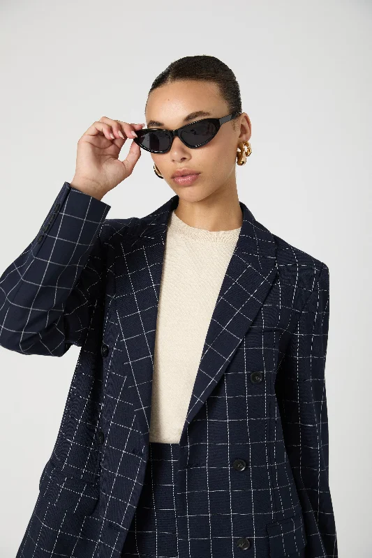 Window Pane Check Jacket