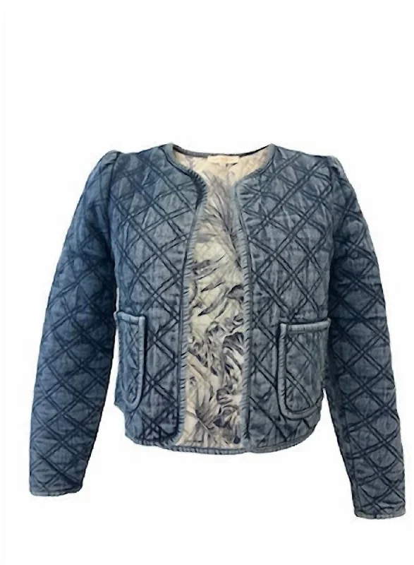 Women's Olivier Jacket In Denim/yaffe